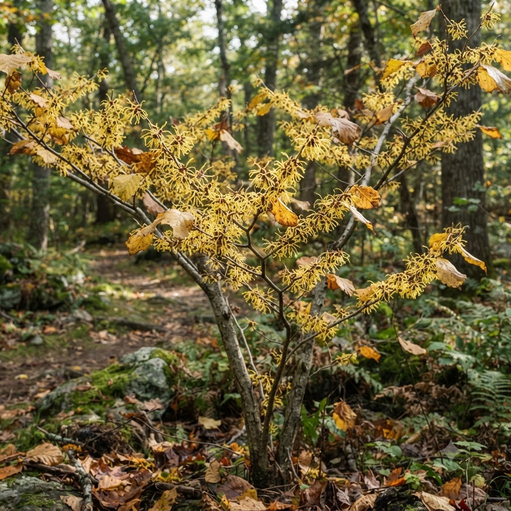 Common Witchhazel Bush